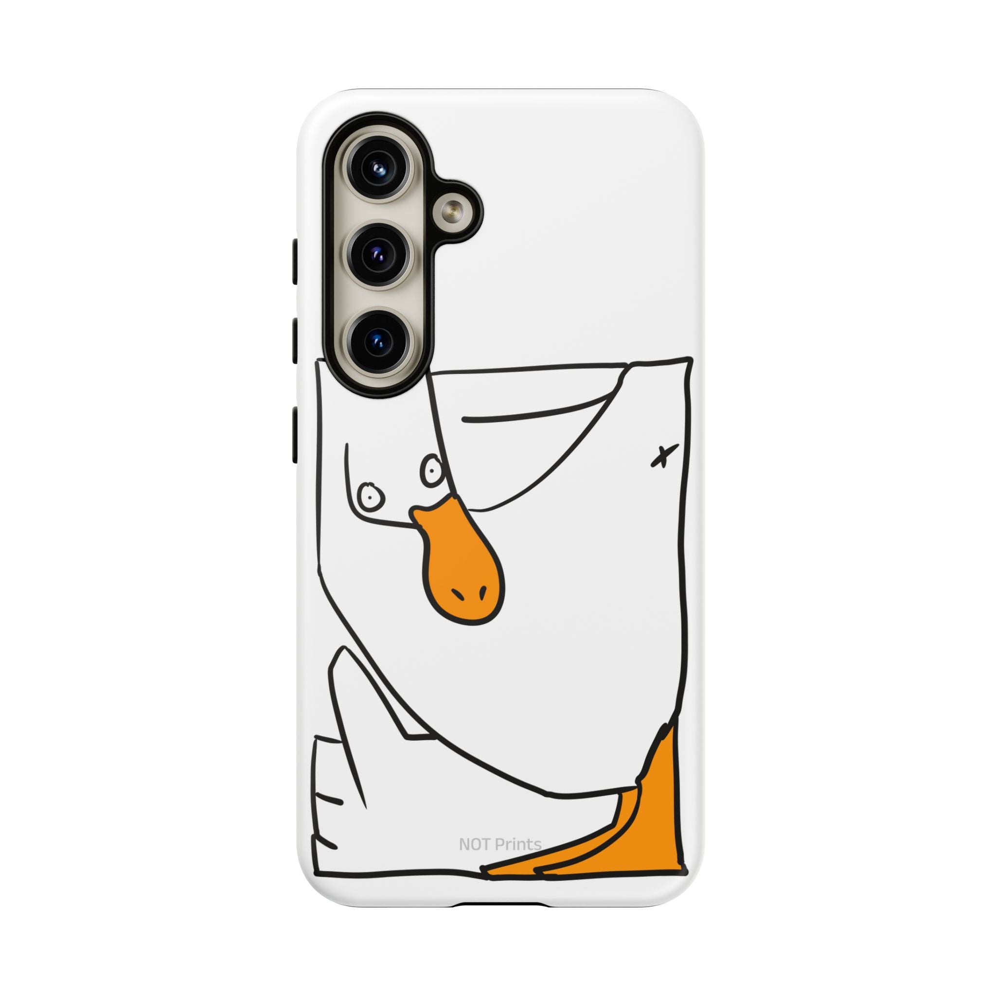 Duck Phone Case – Cute Cartoon Duck Tough Phone Cover