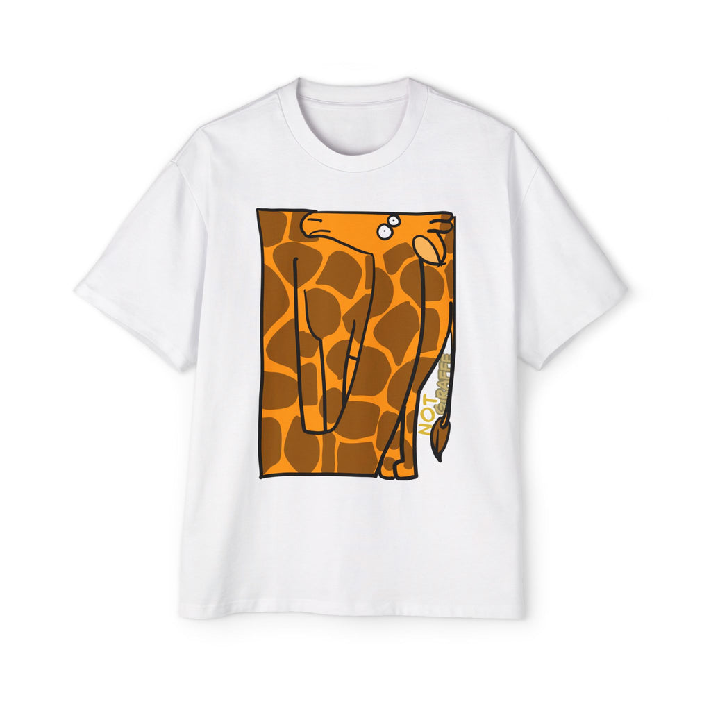 Giraffe Graphic Tee — Playful "NOT GIRAFFE" Men’s T-Shirt