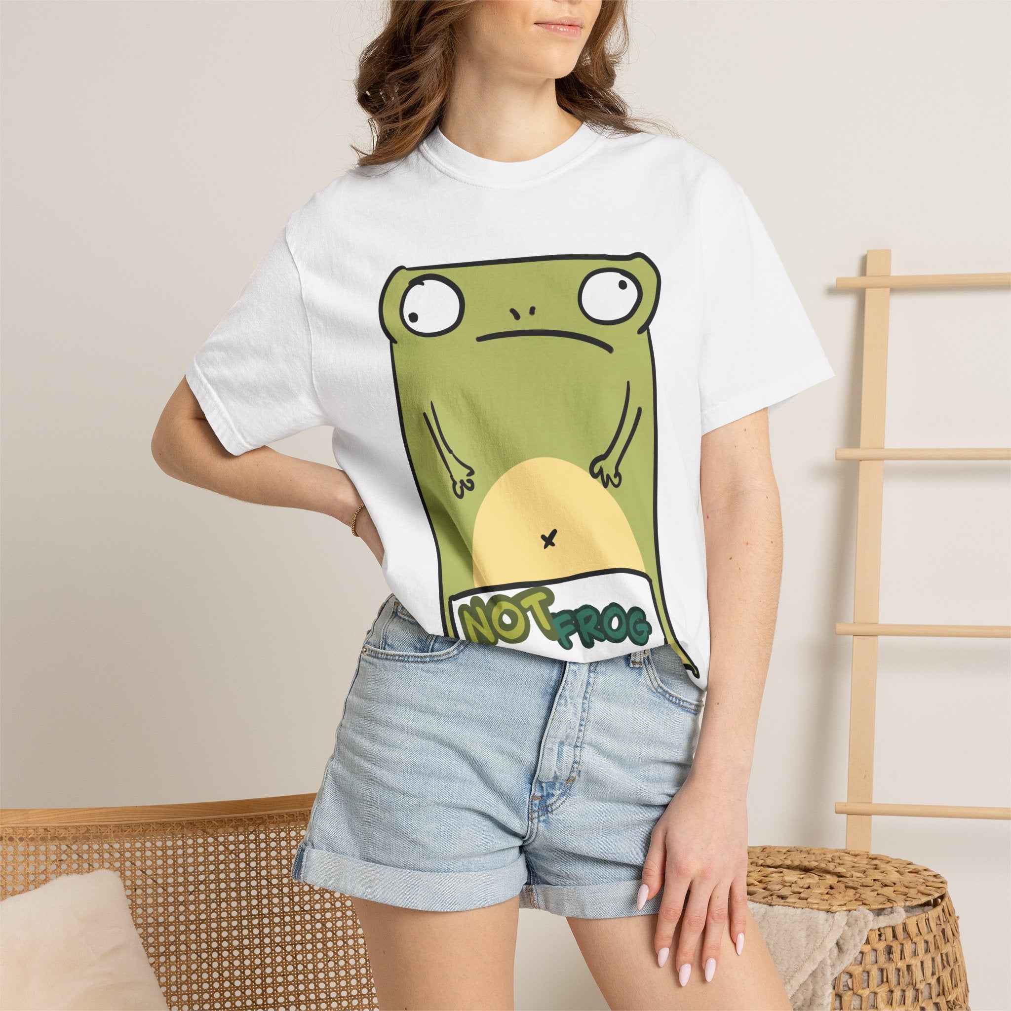 Frog Graphic T-Shirt — Cute "Not Frog" Unisex T-shirt