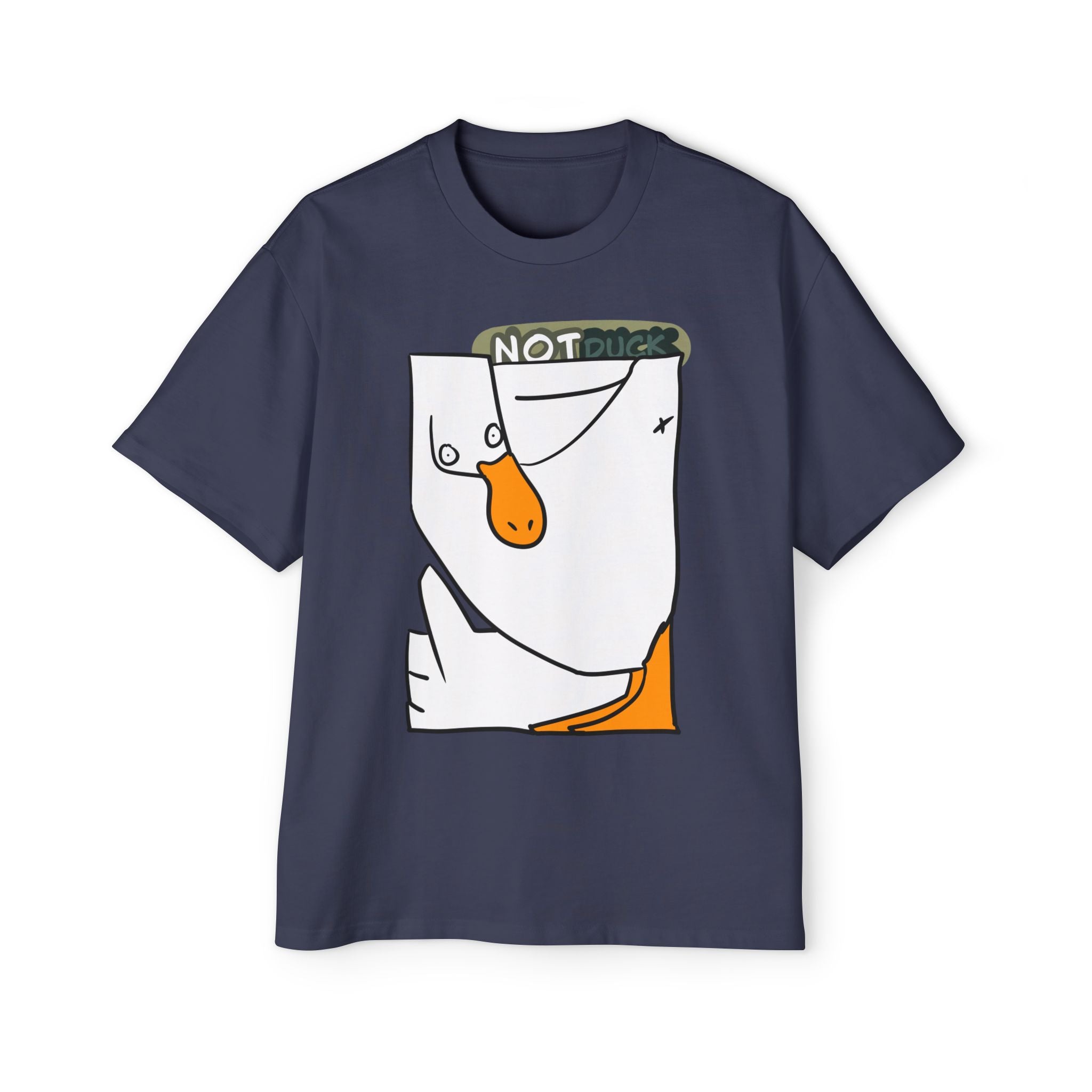 Duck T-shirt — Not Duck Tee | Cute Cartoon Duck