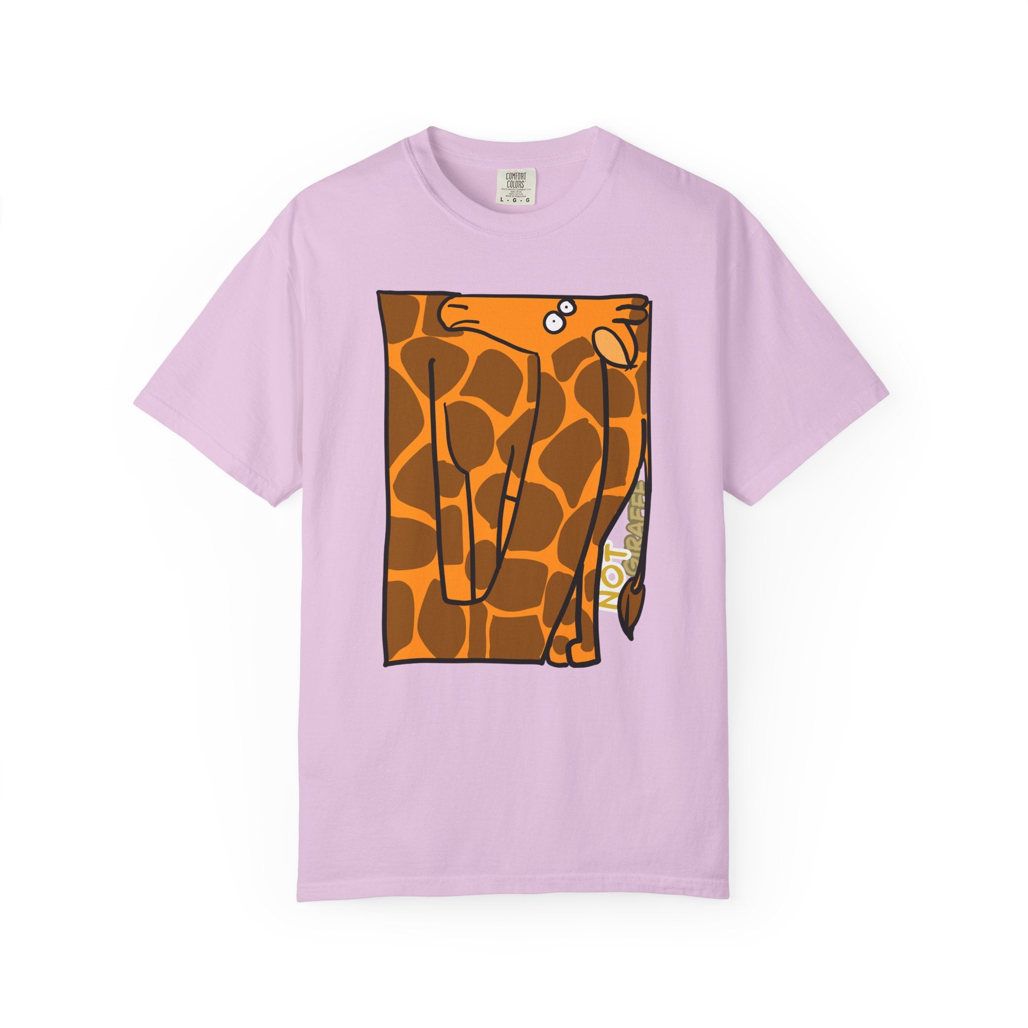 Giraffe T-Shirt — Cute Cartoon "Not Giraffe" Unisex T-shirt