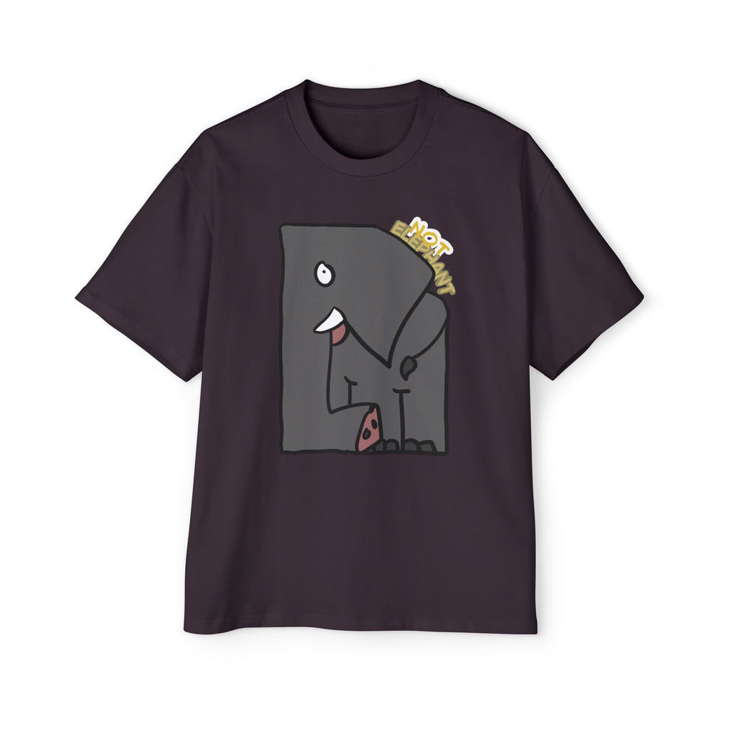Elephant T-shirt — Not Elephant Tee | Cute Cartoon Elephant