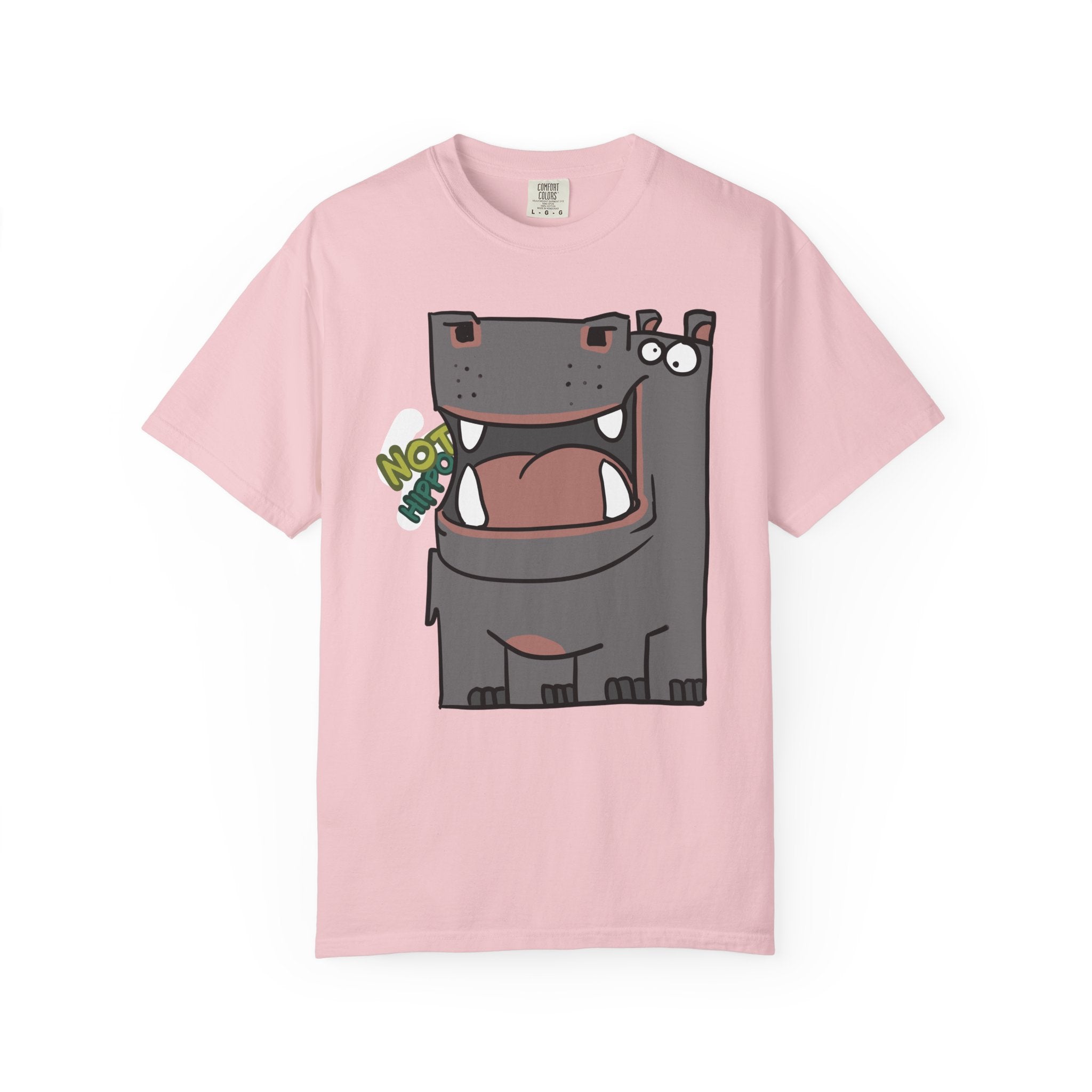 Hippo T‑Shirt — Cute Cartoon "Not Hippo" Unisex T-shirt