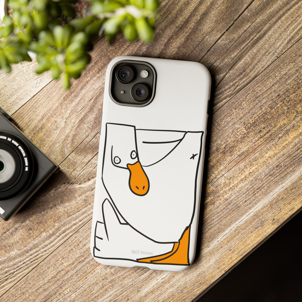 Duck Phone Case – Cute Cartoon Duck Tough Phone Cover