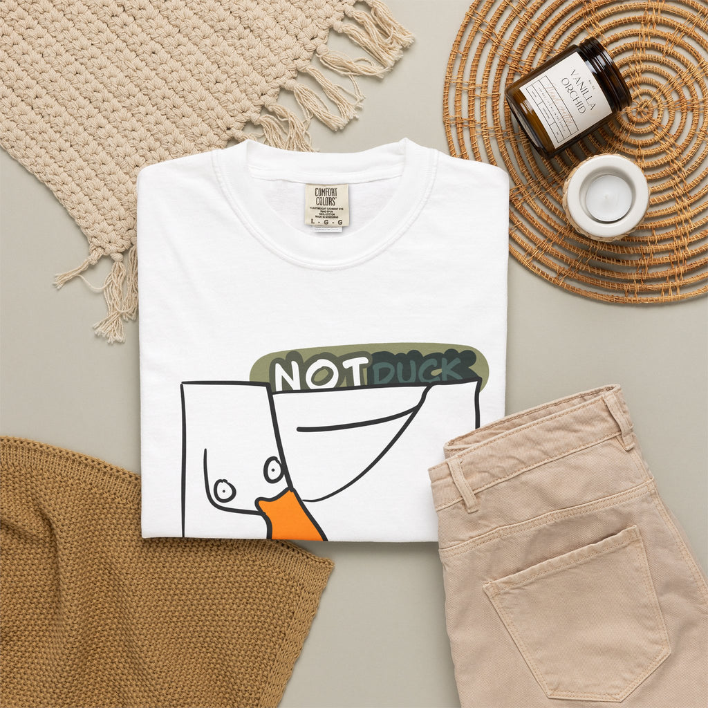 Duck T-Shirt — Cute "NOT Duck" Illustration Tee