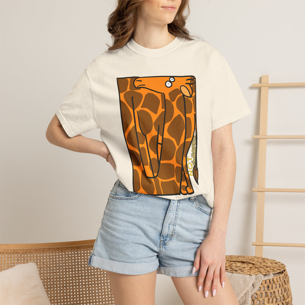 Giraffe T-Shirt — Cute Cartoon "Not Giraffe" Unisex T-shirt