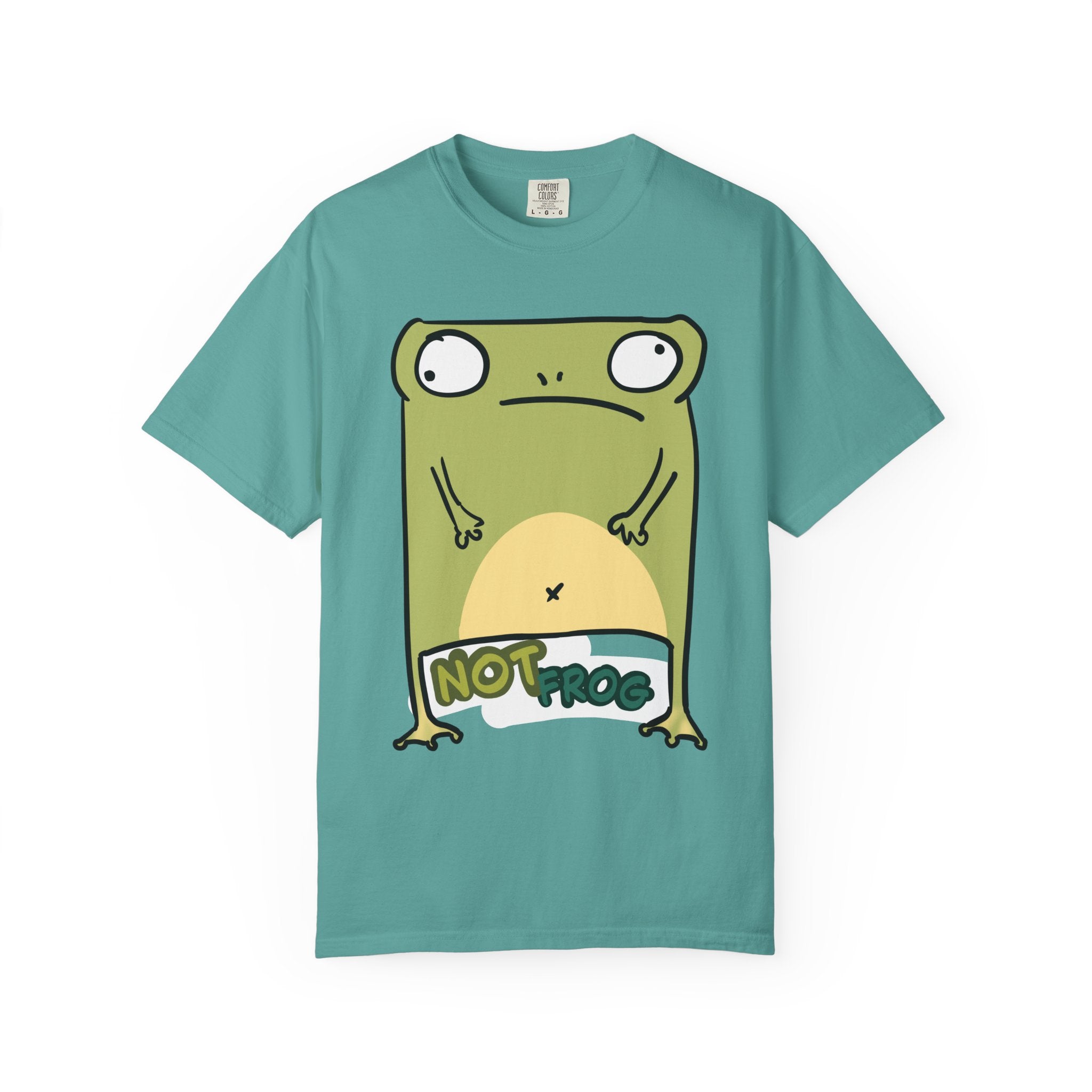 Frog Graphic T-Shirt — Cute "Not Frog" Unisex T-shirt
